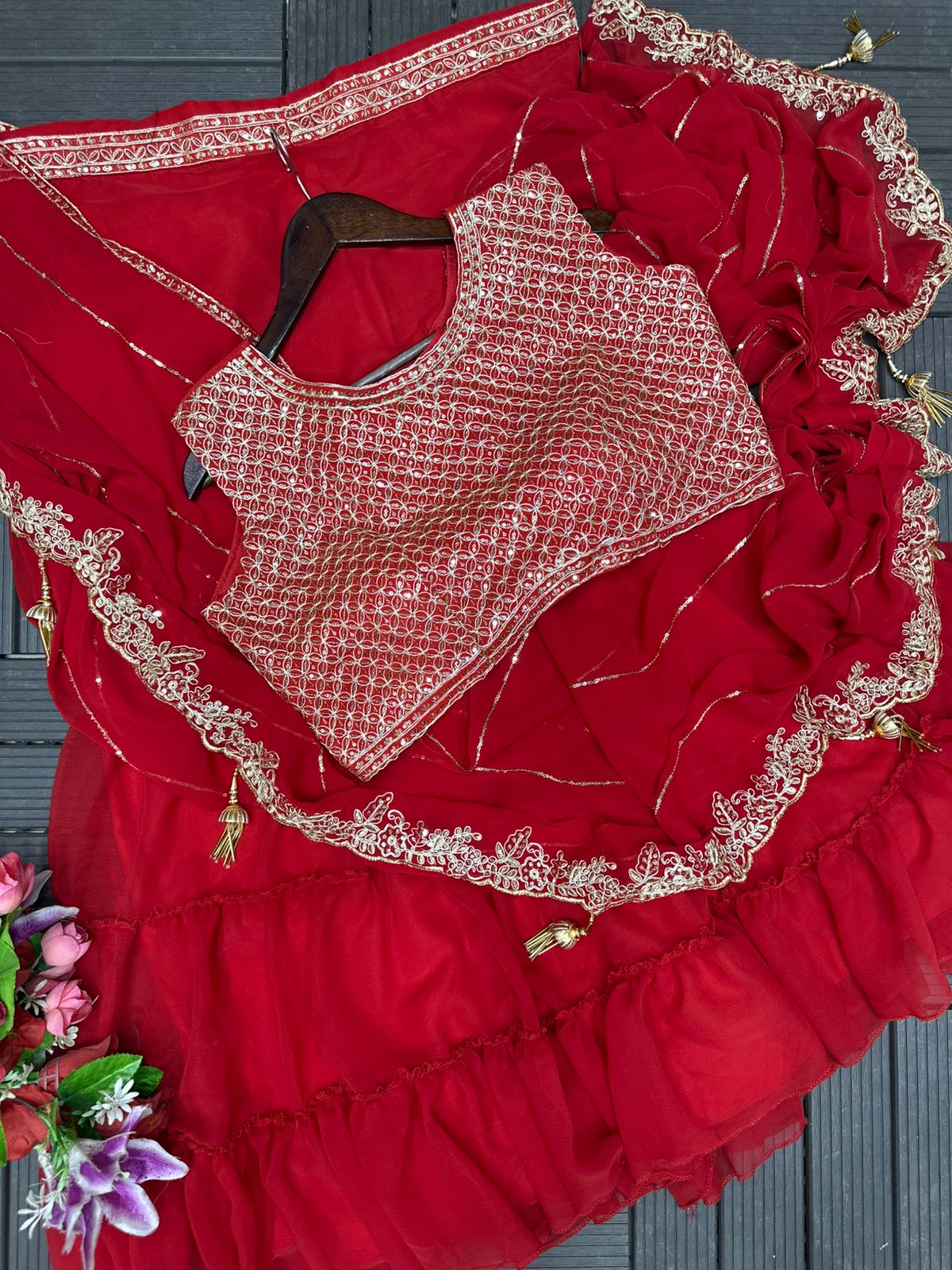 Suhag Draped Lehenga Saree