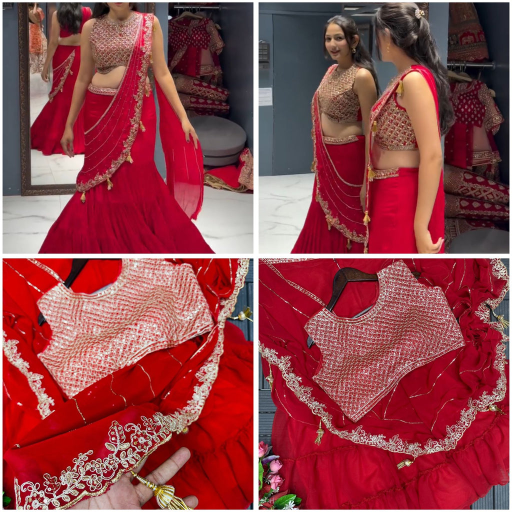 Suhag Draped Lehenga Saree