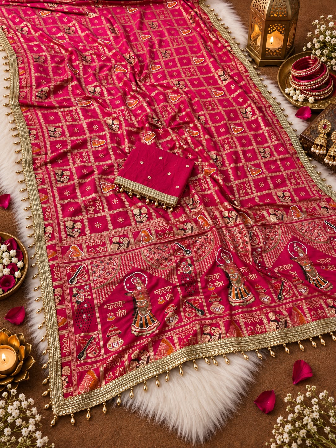 Suhagan Noor Saree