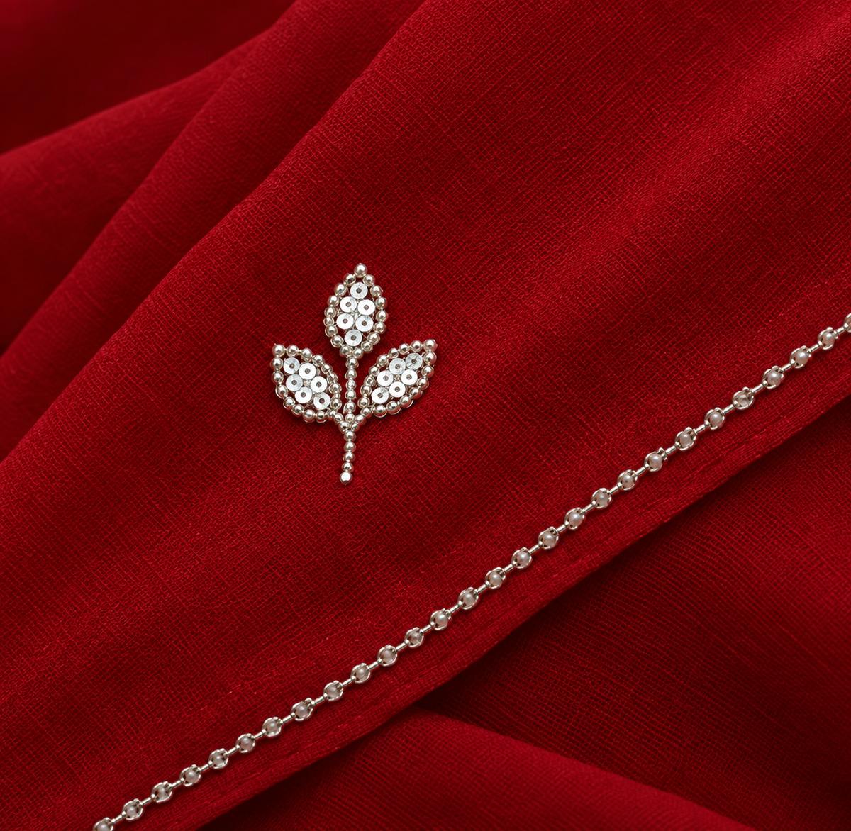 Red Grace Saree
